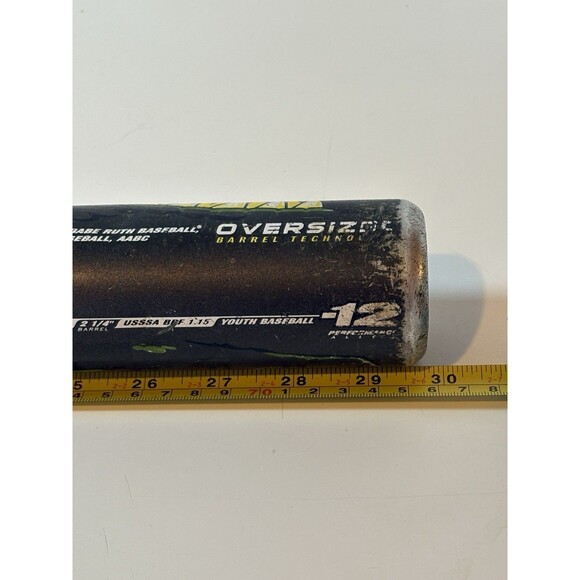 Rawlings RAPTOR Aluminum Bat YOUTH • 29" • 17oz. • 2.25" Barrel   YBRAP5 - Picture 11 of 11